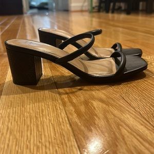 Heeled sandals